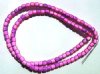 16 inch Strand of 4x4mm Hot Pink Miracle Beads